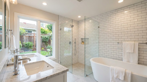 Rénovation de salle de bain moderne